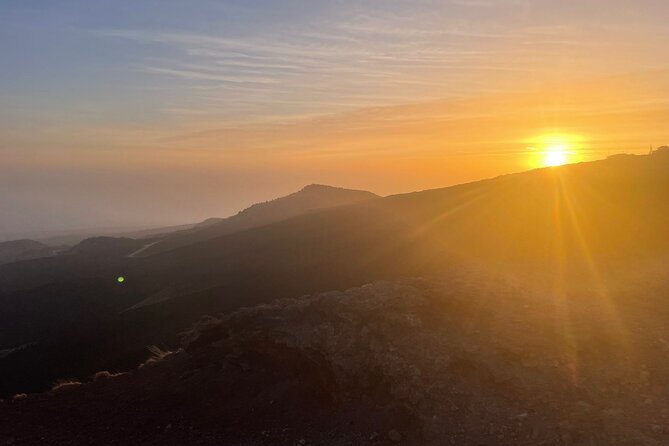 Mt. Etna Sunset Experience - Breathtaking Adventure from Catania - Walking the lower craters at about 2,000 meters