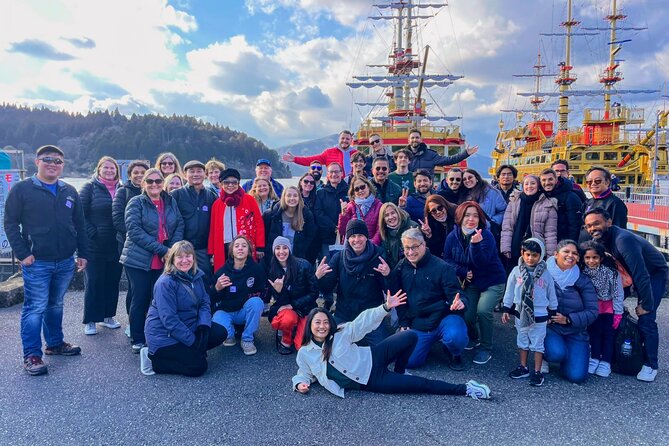 Mt Fuji and Hakone 1-Day Bus Tour Return by Bullet Train - Lake Ashi by sightseeing boat