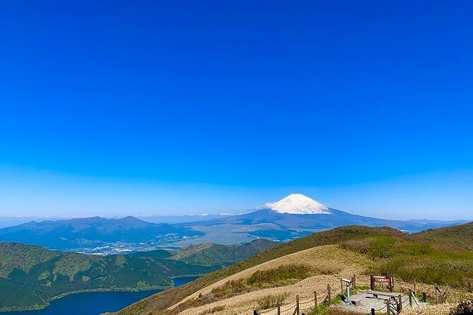 Mt Fuji & Hakone Cruise, Drum Show Bus 1 Day from Tokyo Sta. Area - Cruising Lake Ashi aboard the Sorakaze