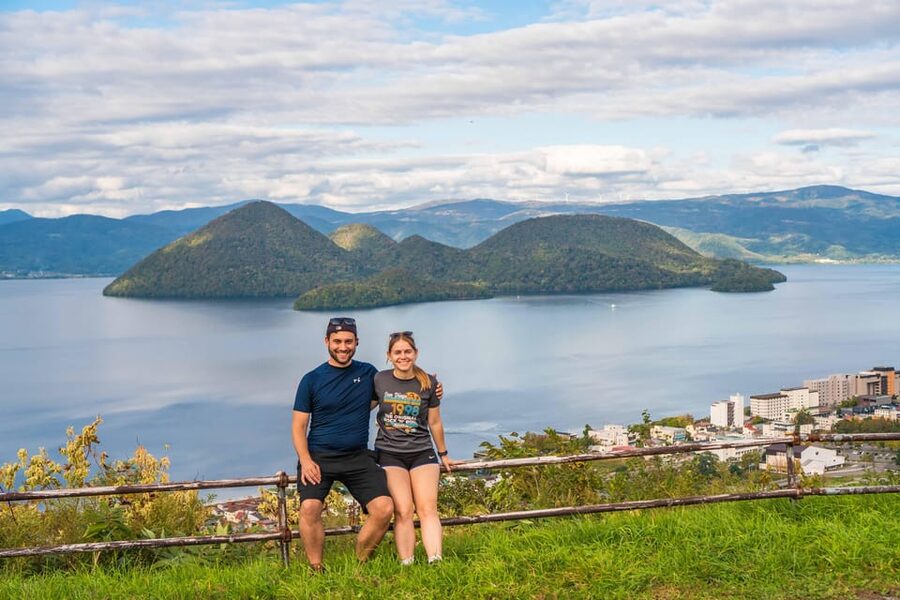 Mt. Usu: Hike to the crater and see the stunning Lake Toya! - Mt. Usu turns a mountain walk into a volcano lesson