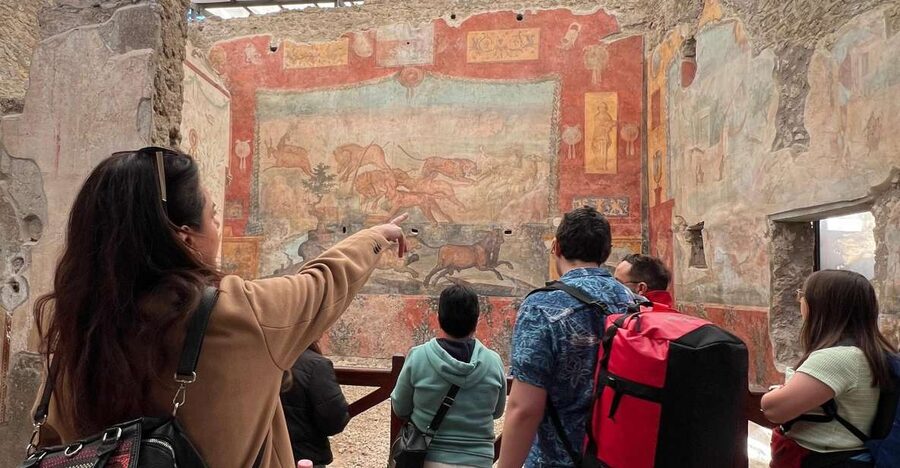 Naples: Pompeii & Mt. Vesuvius Day Trip with Tickets & Lunch - Pompeii in two hours