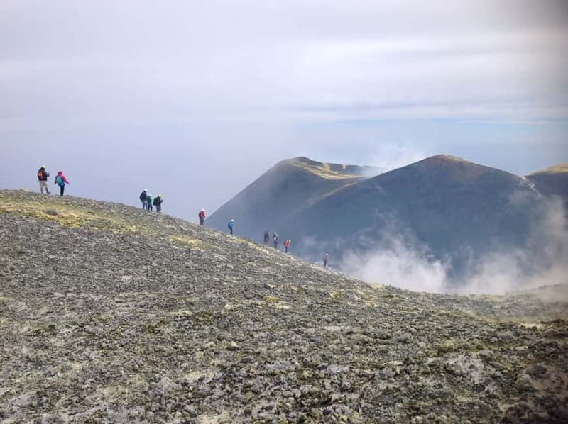 Nicolosi: Mount Etna Central Crater Guided Trekking Tour - Leaving Catania in a small transfer