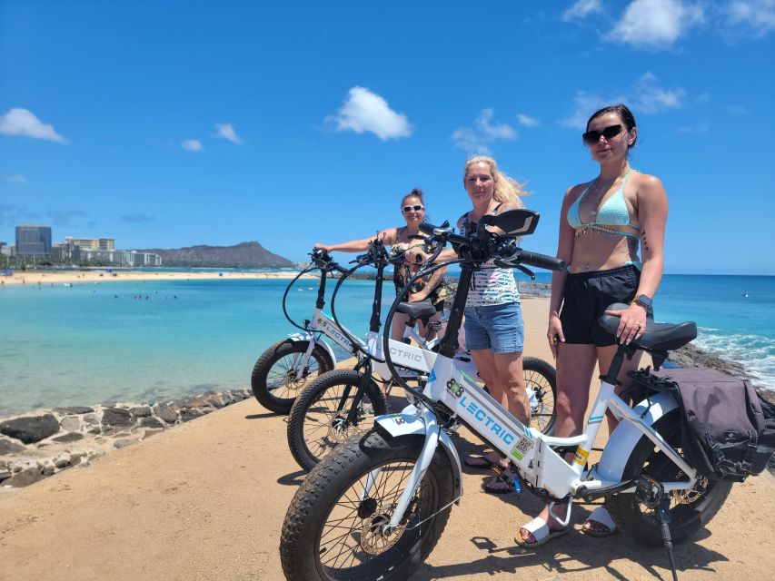 Oahu: Diamond Head E-bike Scenic Ride - Returning beside the Ala Wai Canal