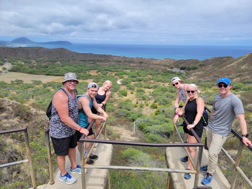 Oahu: Honolulu E-Bike Ride and Diamond Head Hike - The crater trail and its volcanic story