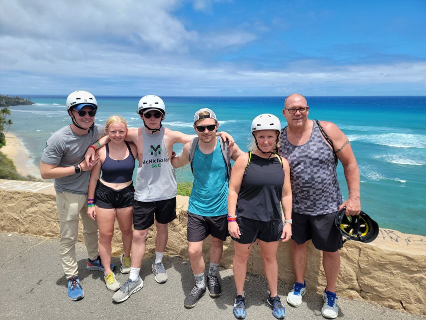 Oahu: Honolulu E-Bike Ride and Diamond Head Hike - Reaching the Diamond Head summit