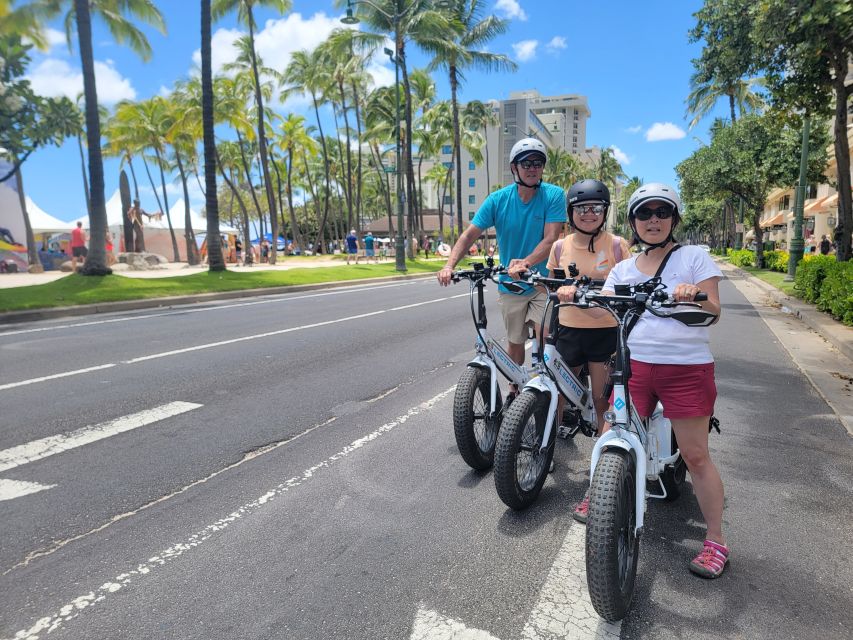 Oahu: Honolulu E-Bike Ride and Diamond Head Hike - Timing, weather, and what to carry