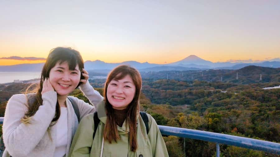 Oiso: Adventure Hike to See Mt. Fuji & Historic Coastal Walk - Climbing Mt. Koma through the forest