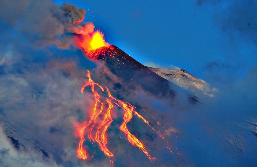 Palermo/Cefalù: Mount Etna and Taormina Day Trip - Mount Etna: two hours around the lava fields