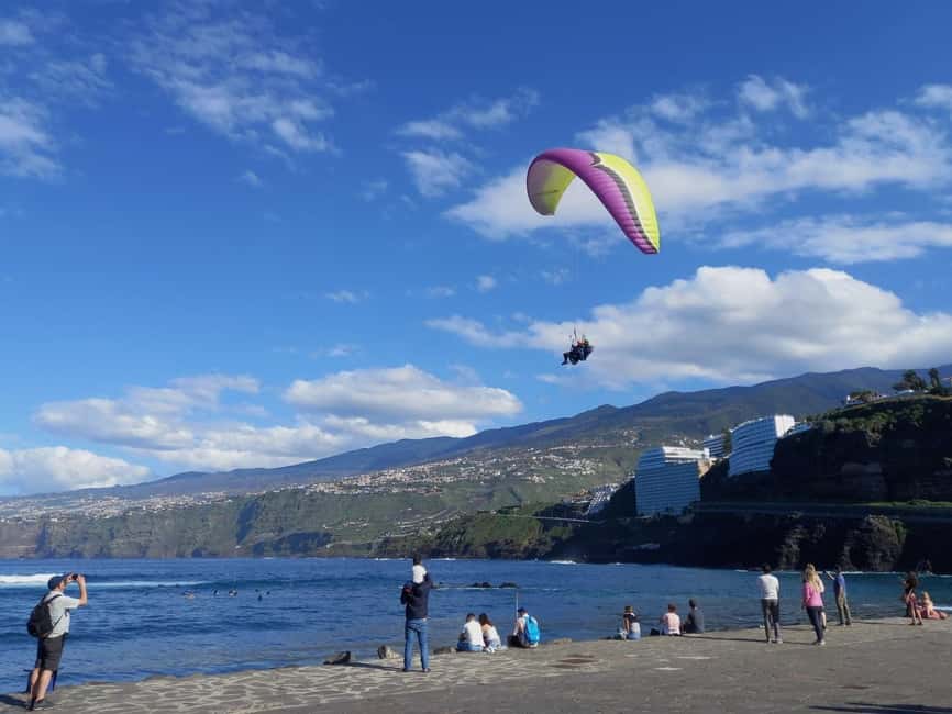 Paragliding from Puerto de la Cruz or Teide National park - Two ways to see Tenerife from the air
