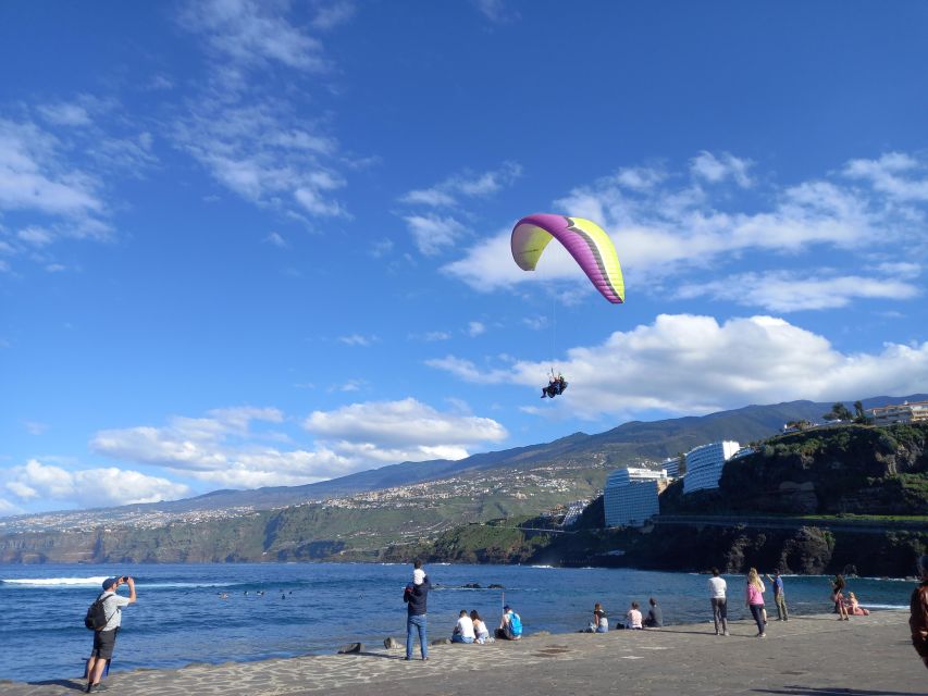 Paragliding from Puerto de la Cruz or Teide National park - The Teide route gives you the grandest flight