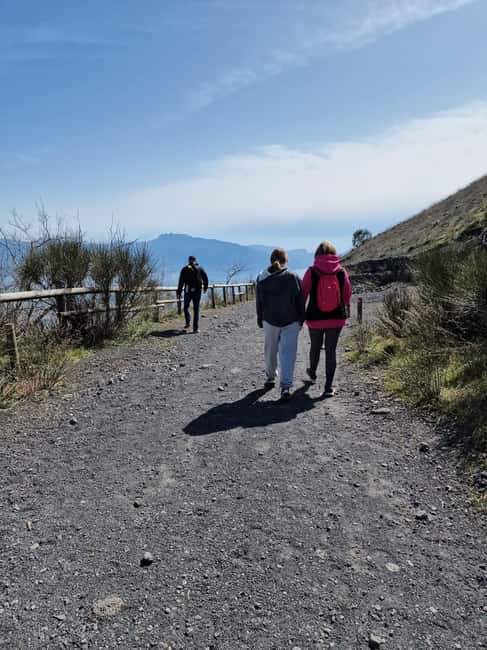 Pedal to Vesuvius and Discover the Crater of the Volcano - Parking the bike at 800 meters