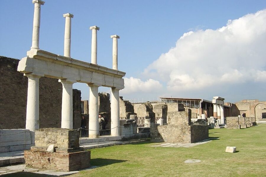 Pompeii and Vesuvius Full-Day Tour from Amalfi Coast - Pompeii with a guide, not just a map