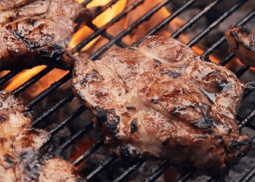 Pompeii: Mount Vesuvius Night Horseback Ride and Italian BBQ - The BBQ and wine are the heart of the evening