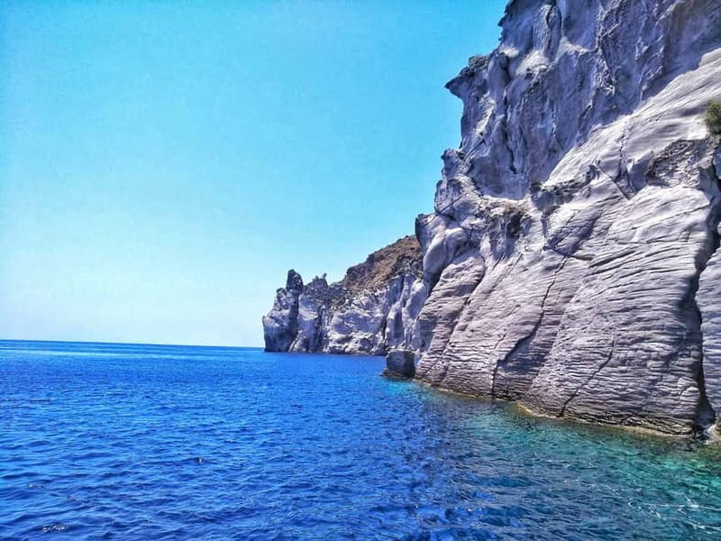 Private, fully customizable cruise in Santorini's caldera - Snorkeling in the Caldera’s Clear Water