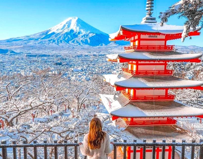 Private Mount Fuji sightseeing Day trip with English Guide - Oishi Park for flowers and open lake views
