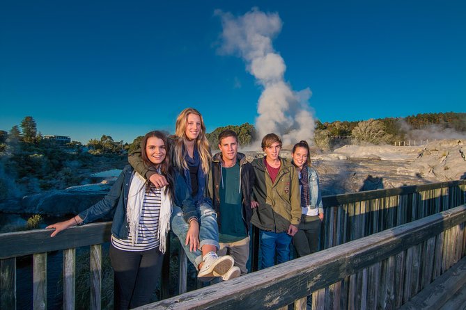 Private Tour From Auckland to Rotorua & Waitomo Glowworm Caves, Small group - One long North Island day, two major sights