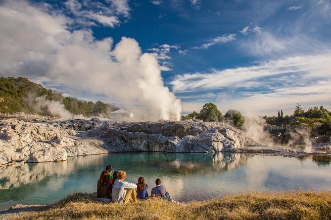 Private Tour From Auckland to Rotorua & Waitomo Glowworm Caves, Small group - Te Puia: three hours among Rotorua’s geothermal features