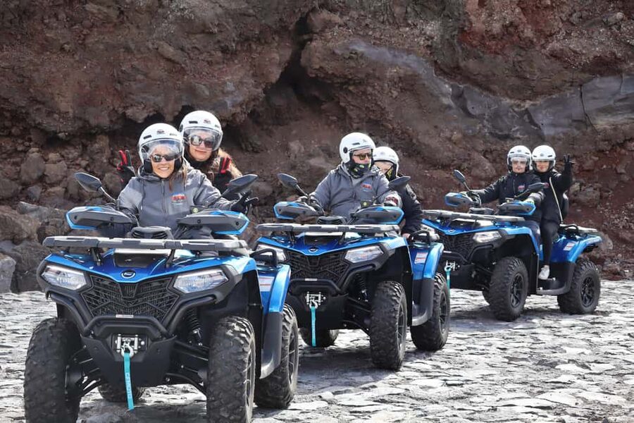 Puerto de la Cruz: Quad Sunset Volcano Teide National Park - Riding above the cloud layer