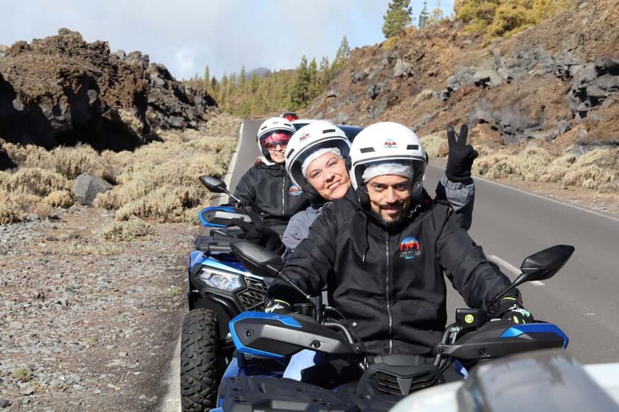 Puerto de la Cruz: Quad Sunset Volcano Teide National Park - El Portillo and the last high viewpoint