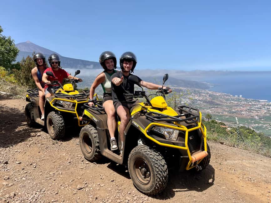 Puerto de la Cruz: Quad Tour to Teide or Off-Road Adventure - Key points at a glance