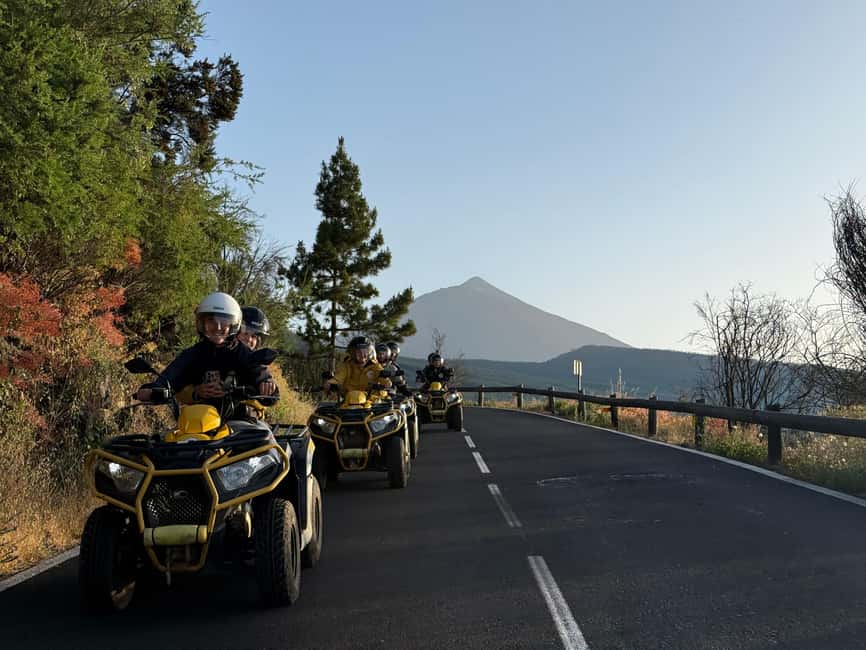 Puerto de la Cruz: Quad Tour to Teide or Off-Road Adventure - The Teide route: La Orotava to the sea of clouds
