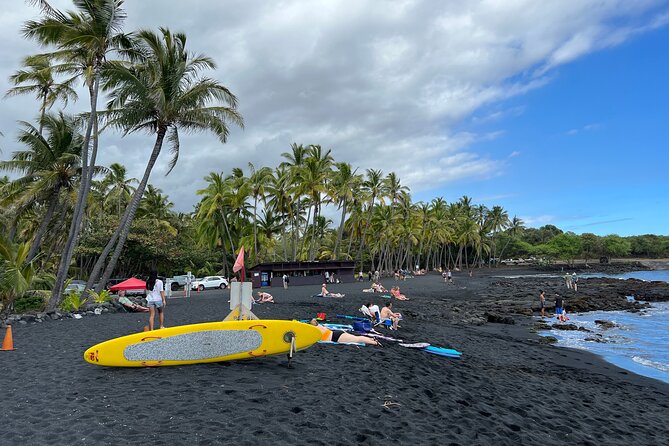Punalu’u Black Sand Beach Tour - Volcanoes National Park & Hilo - Punaluʻu, where lava becomes a beach