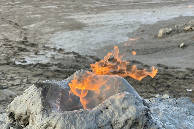 Qobustan rock arts, Mud Volcanoes, Fire temple Ateshgah, Yanardag - Ateshgah Fire Temple and the old worship of flame