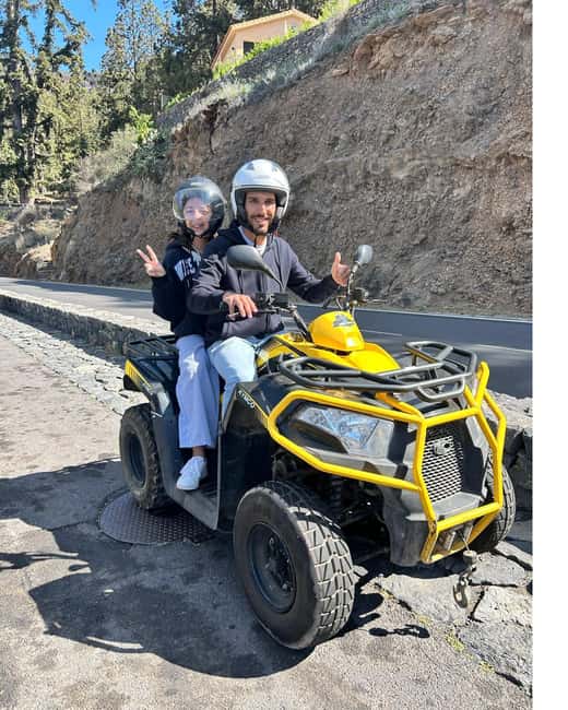 Quad bike excursion to the EL TEIDE volcano - Pino Gordo in Vilaflor: a short but useful stop
