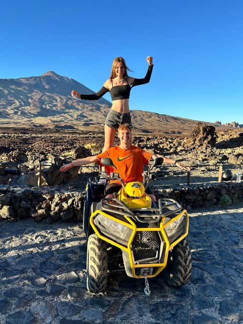 Quad bike excursion to the EL TEIDE volcano - What the $57 price gives you