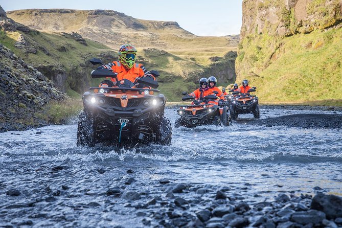 Quad Bike Tour on Black Lava Sands from Mýrdalur - Glacier and coastal views from the black beach
