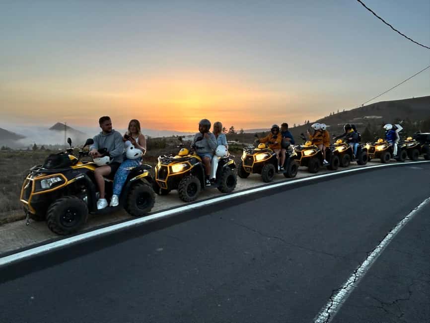 Quad biking at Mount Teide for the sunset - What sharing a quad is really like
