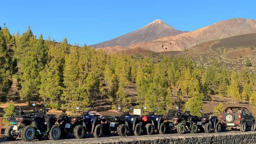 Quad Tour to Teide at Sunset | Adventure from a private estate - From a wine estate to the road above Tenerife