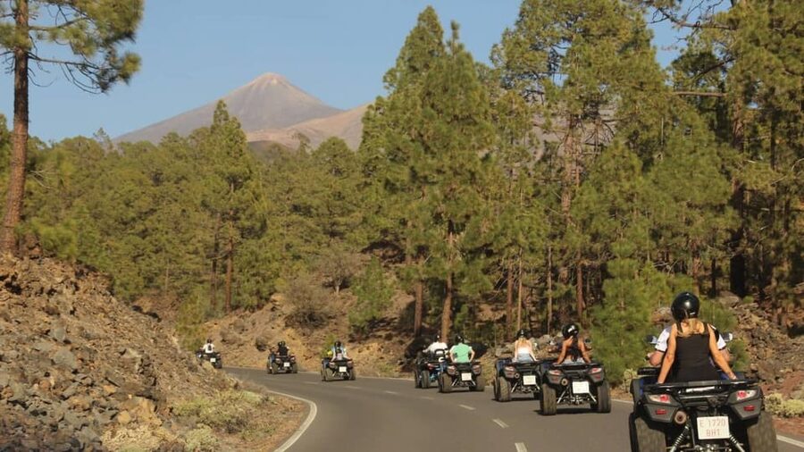 Quad Tour to Teide at Sunset | Adventure from a private estate - The Queen’s Shoe and volcanic forms