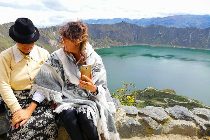 Quilotoa Full Day Tour - All included with Quito pick up & drop off - Tigua paintings bring an Indigenous artistic voice