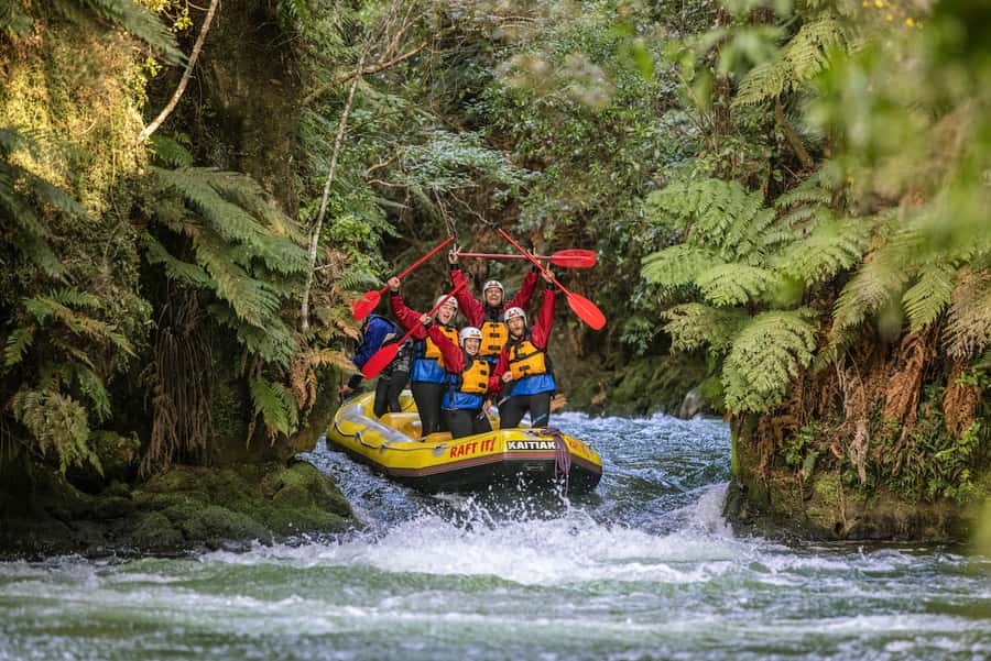 Rafting Rotorua: Kaituna River White Water Experience - Learning the river before the serious rapids