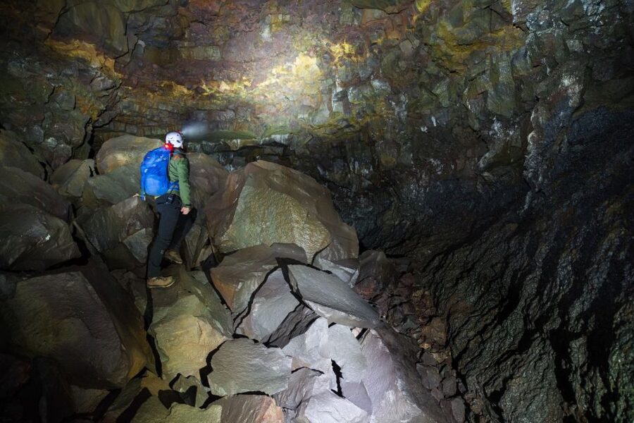 Raufarhólshellir: Lava Falls Adventure Tour - A 5,000-year-old cave with a demanding finish