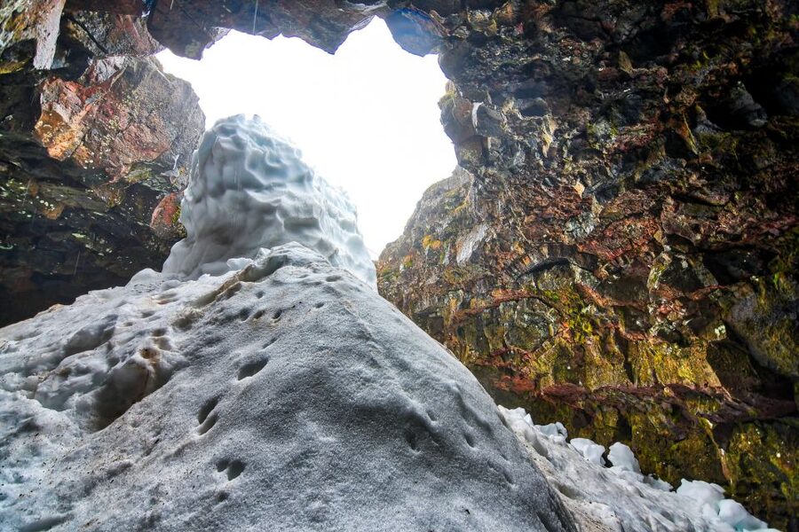 Raufarhólshellir Lava Tunnel: Underground Expedition - Walking into a 5,000-year-old lava tube