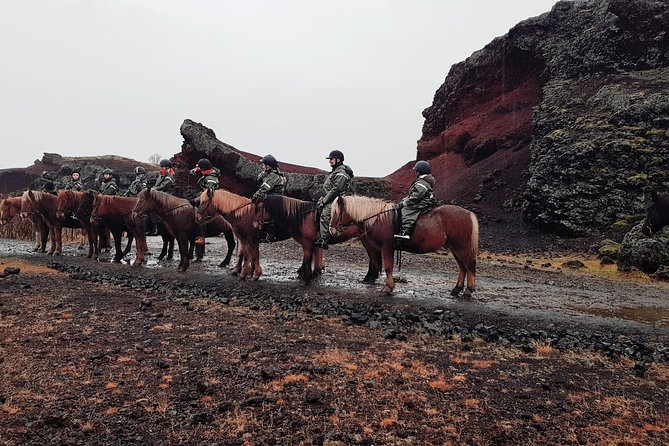 Red Lava Horse Riding Tour From Reykjavik - Hólmsheiði, where the ride really begins