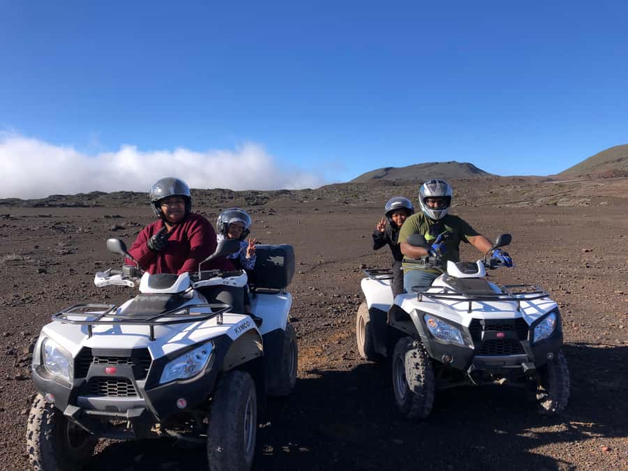 Reunion Island: Volcano Road Quad Tour - Starting beside the Cité du Volcan