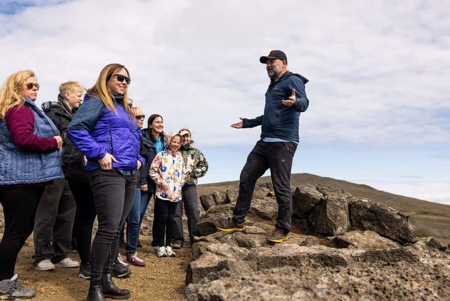 Reykjanes Peninsula: Super Jeep Volcano Shuttle Tour - Fagradalsfjall gives the tour its high viewpoint