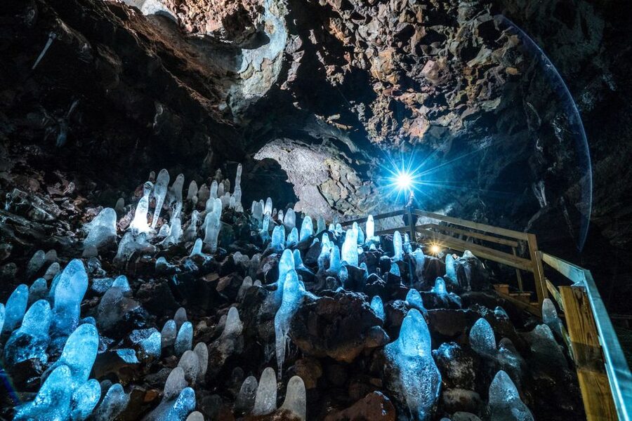 Reykjavik: Lava Cave, Hot Springs, Horses & Waterfalls Tour - Key points to know before booking