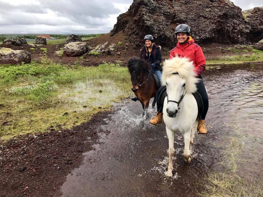 Reykjavik: Small-Group Horse Volcano Riding Tour with Pickup - Riding through Hólsmheiði forest