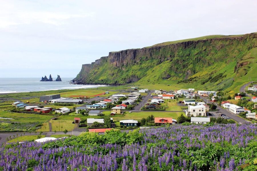 Reykjavik: South Coast and Katla Ice Cave Small Group Tour - Víkurfjara and the black sand shore