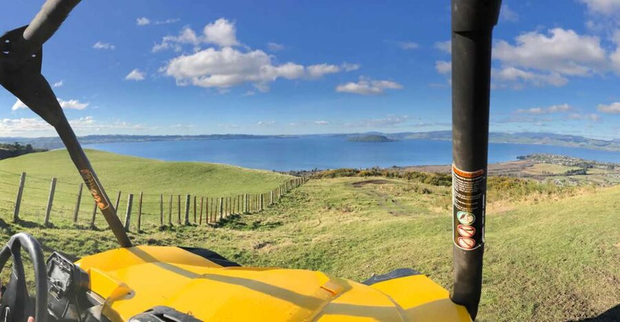 Rotorua: 4×4 Self-Drive Buggy Tour Through Farm and Bushland - Taking in the viewpoints