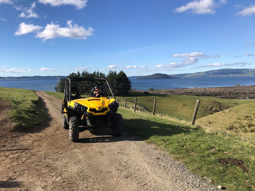 Rotorua: 4×4 Self-Drive Buggy Tour Through Farm and Bushland - Following the guide into Rotorua’s countryside