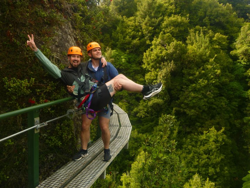 Rotorua: 6 Ziplines, 400m Tandem, Cliff Walk & Swing Bridges - Safety is taken seriously, but the risk is real