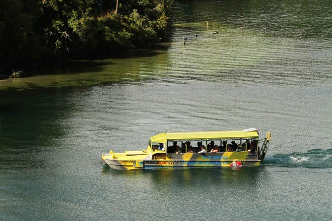 Rotorua Duck Boat Guided City and Lakes Tour - Government Gardens, Sulphur Point, and the historic stops
