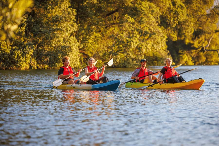 Rotorua: Glow Worm Adventure Kayak - The secluded beach and Kiwi snack stop
