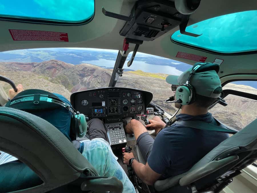 Rotorua: Helicopter Flight and Guided Walk on Mt Tarawera - Leaving Rotorua’s lakefront