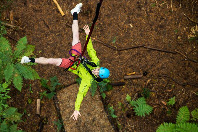 Rotorua: Redwoods Altitude High Ropes Adventure - Crossing the 650-metre treetop loop